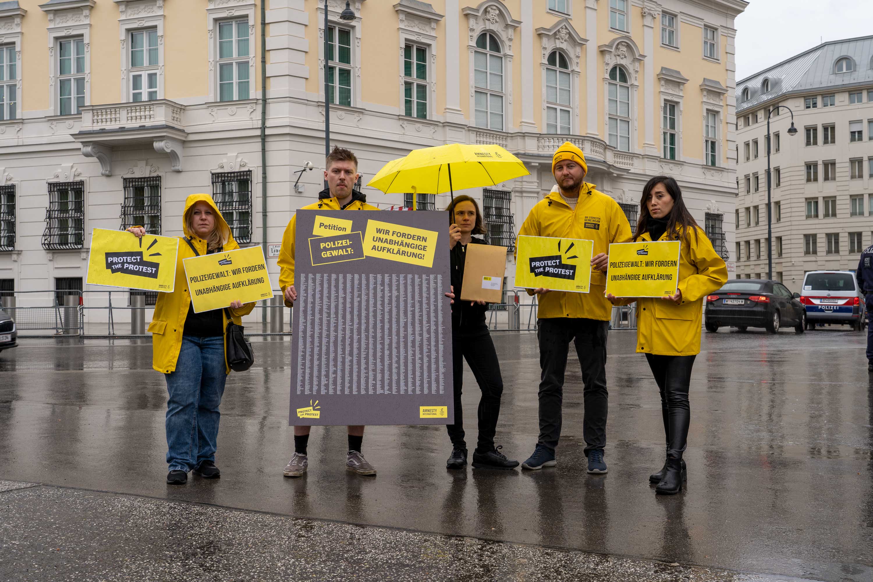 Uebergabe Polizeigewalt Ermittlungsstelle Petition C Amnesty International