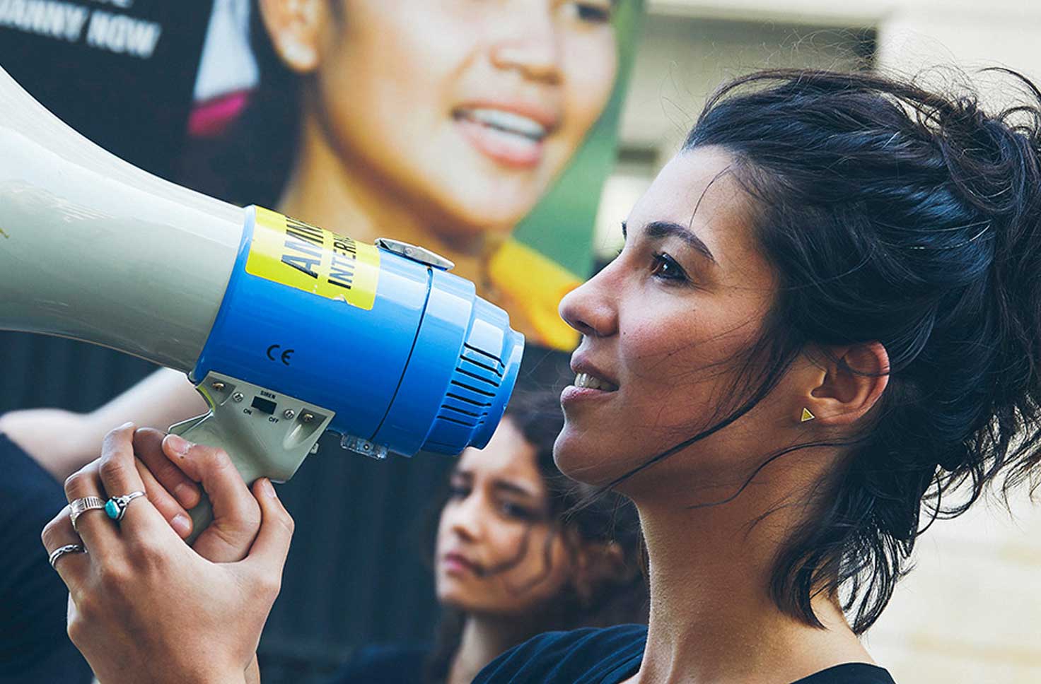 Bei Amnesty Youth sind viele junge Menschen aktiv.